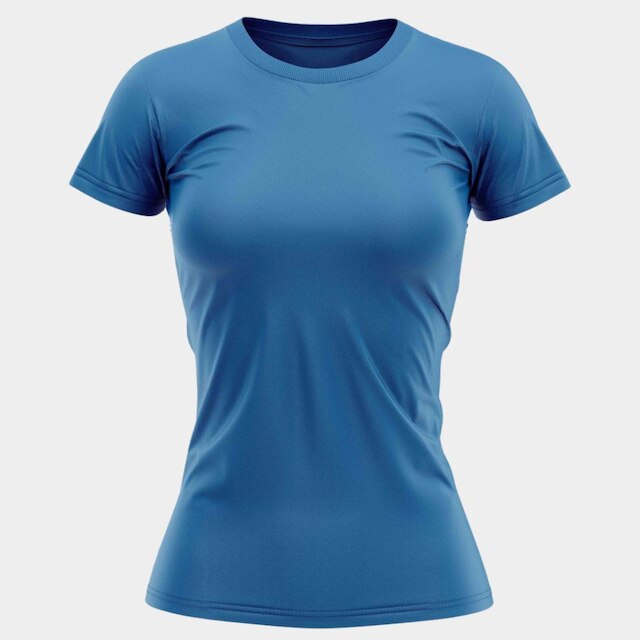 Camisa Feminina com Proteção Solar UV 50+ Blusa Manga Curta