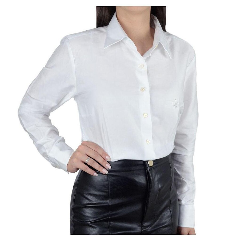 Camisa Feminina Dudalina ML Slim Cetim Luxury - 53010
