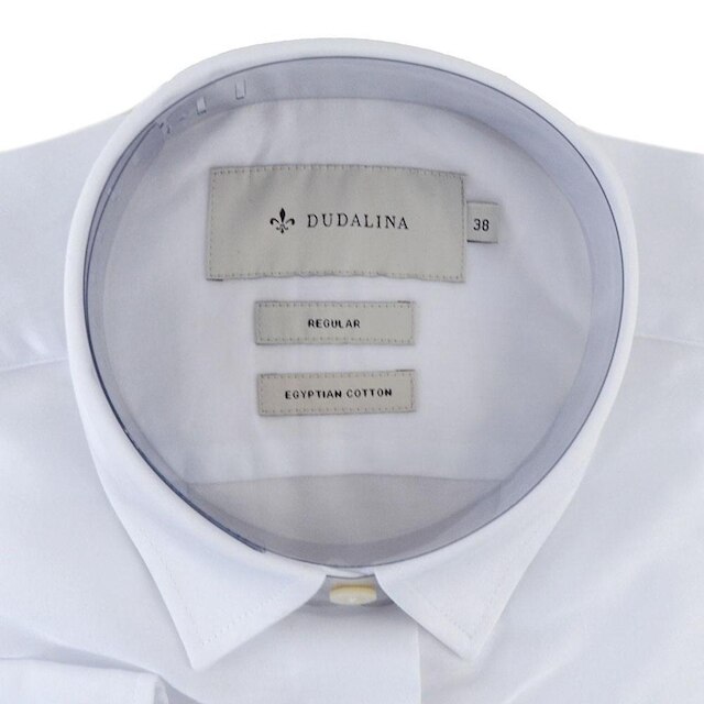Camisa Feminina Dudalina ML Slim Regular Branca - 530103