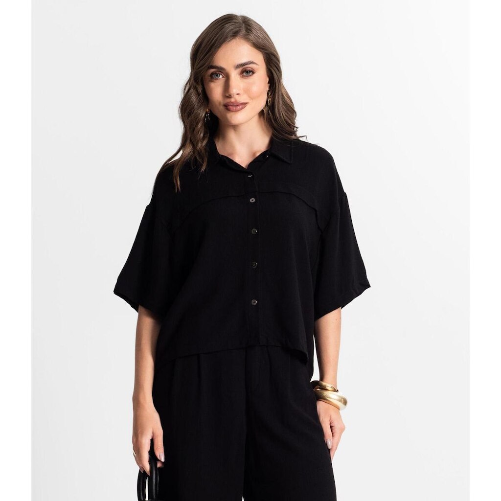Camisa Feminina Endless Preto