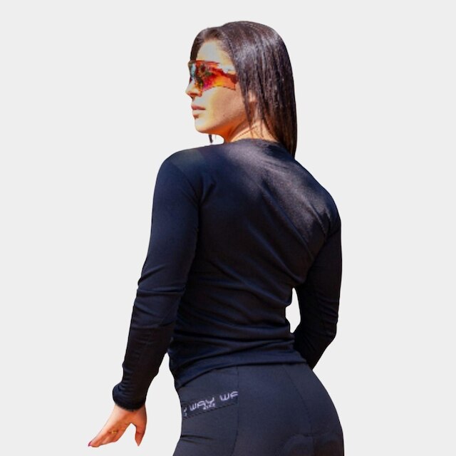 Camisa Feminina Proteção Uv Manga Longa com Poliéster TR4