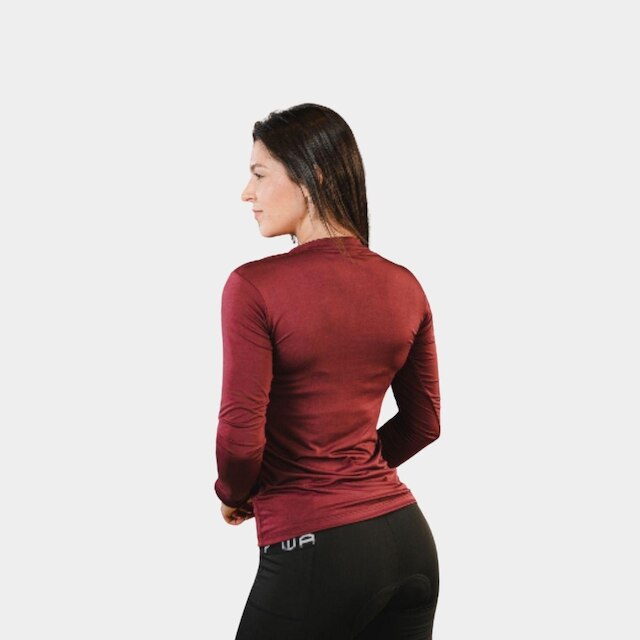 Camisa Feminina Proteção Uv Manga Longa com Poliéster TR4