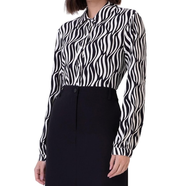 Camisa Feminina Seiki ML Estampada