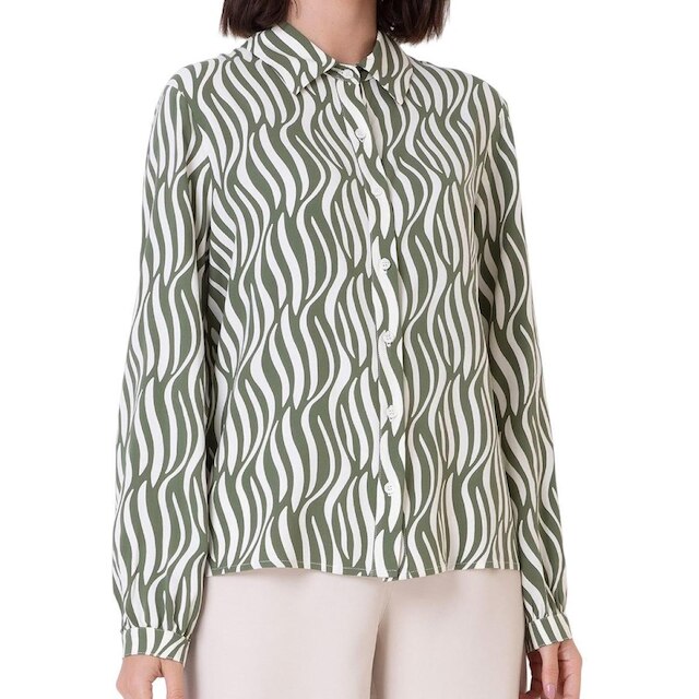 Camisa Feminina Seiki ML Estampada
