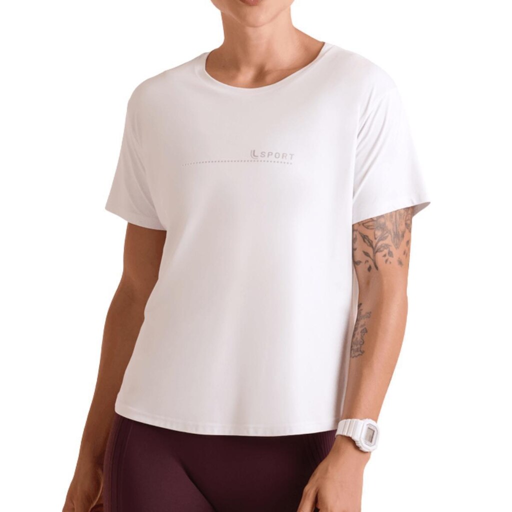 Camisa Feminina T-Shirt Lupo Treino Academia