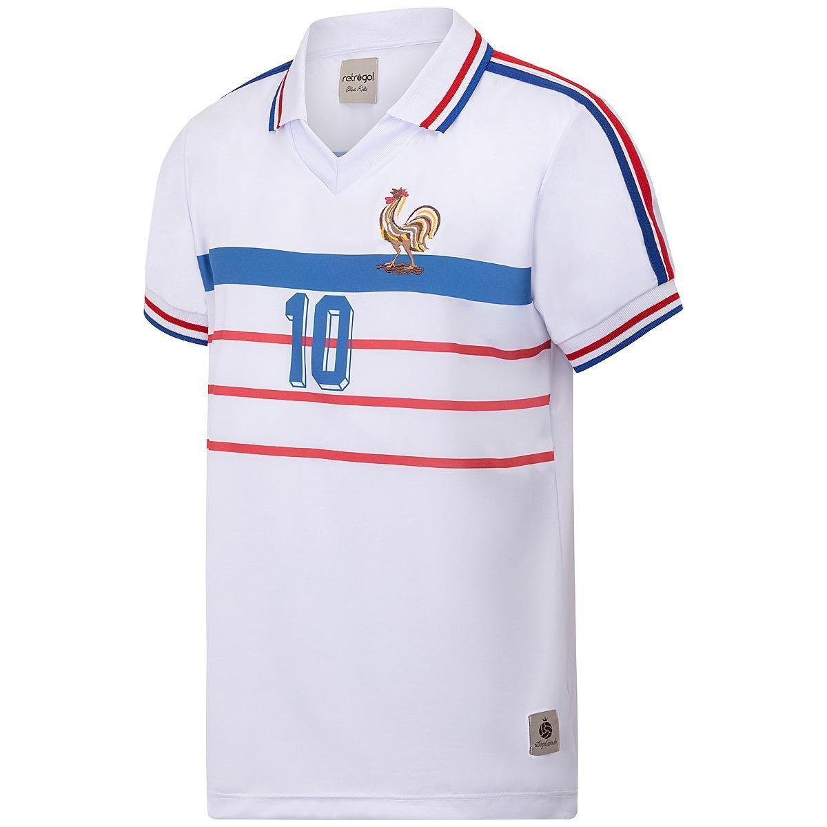 Camisa França Retrô 1998 Away Masculina Menor preço em Camisa França Retrô 1998 Away Masculina