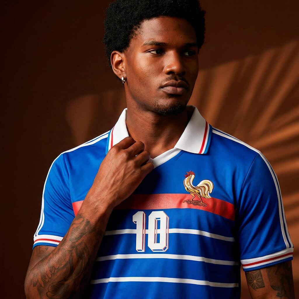 Camisa França Retrô 1998 Masculina