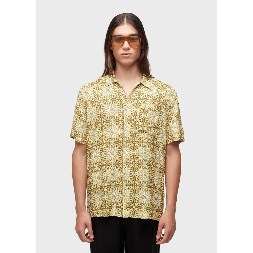 Camisa garden tile OSKLEN