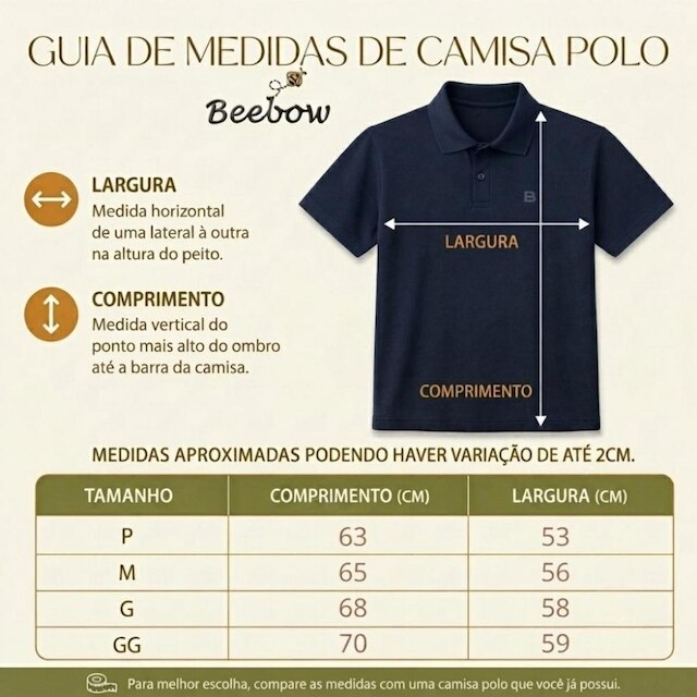 Camisa Gola Polo Com Bolso Masculina Blusa Piquet Basica Algodão Poliester Confortavel Slim Elegante