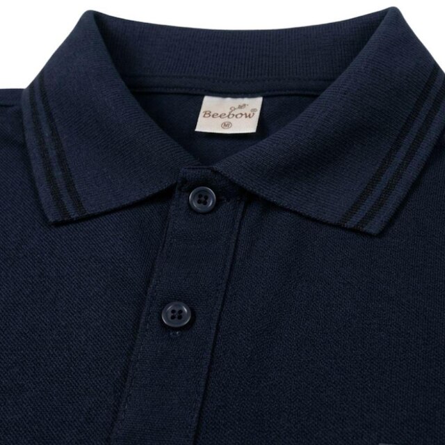 Camisa Gola Polo Com Bolso Masculina Blusa Piquet Basica Algodão Poliester Confortavel Slim Elegante