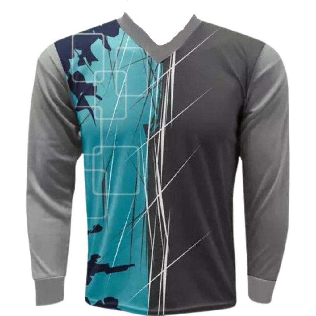 Camisa Goleiro Genoa Com Espuma No Cotovelo Adulto