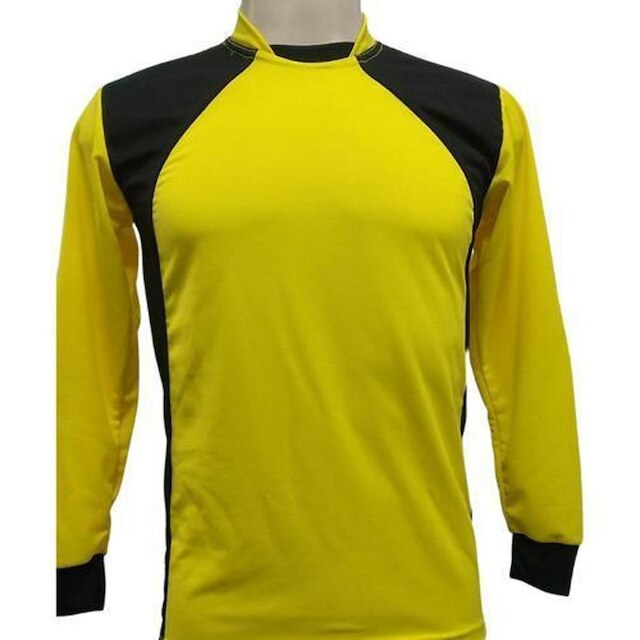 Camisa Goleiro Infantil Com Espuma No Cotovelo Acolchoada