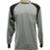 Camisa Goleiro Infantil Com Espuma No Cotovelo Acolchoada - Cinza