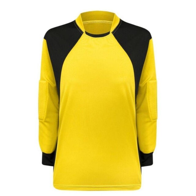 Camisa Goleiro Infantil Com Espuma No Cotovelo Acolchoada