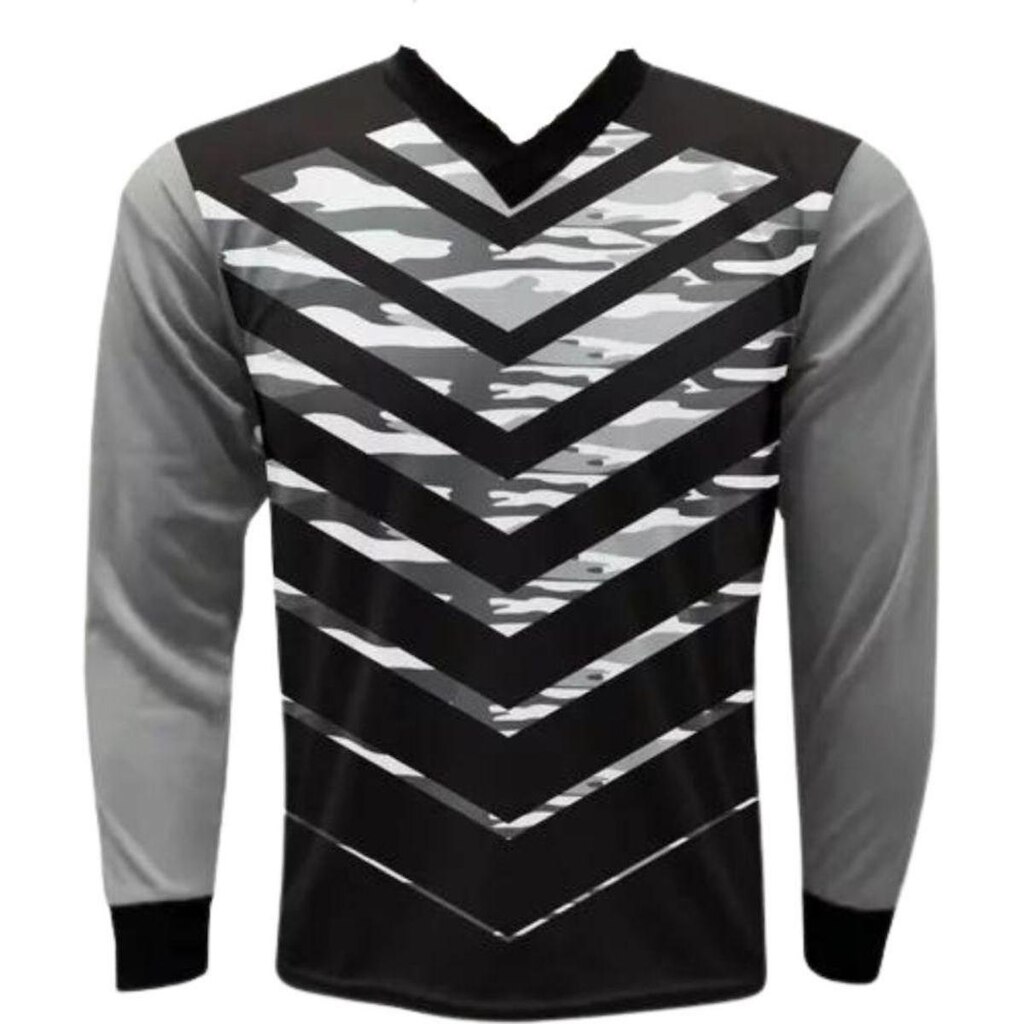 Camisa Goleiro Roma Com Espuma No Cotovelo Infantil