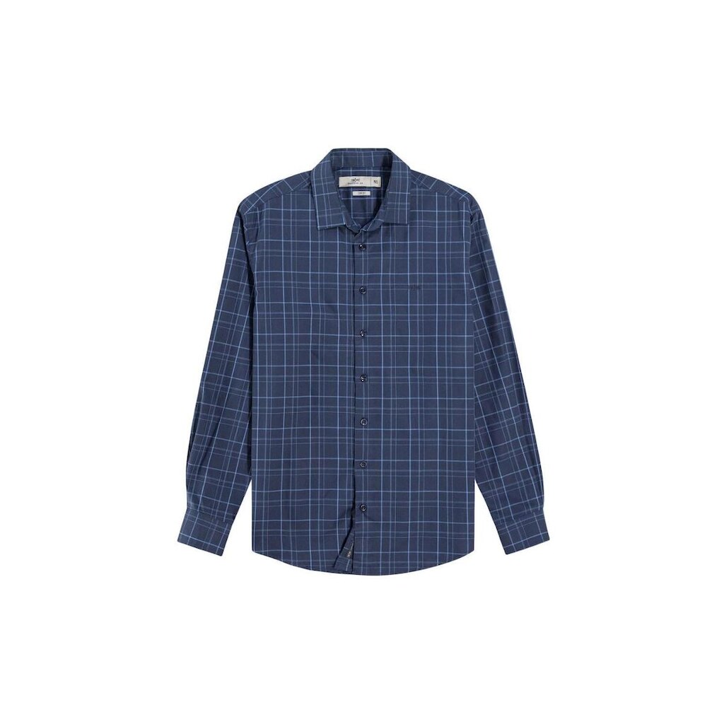 Camisa Hangar 33 Comfort Xadrez Azul Tam. G