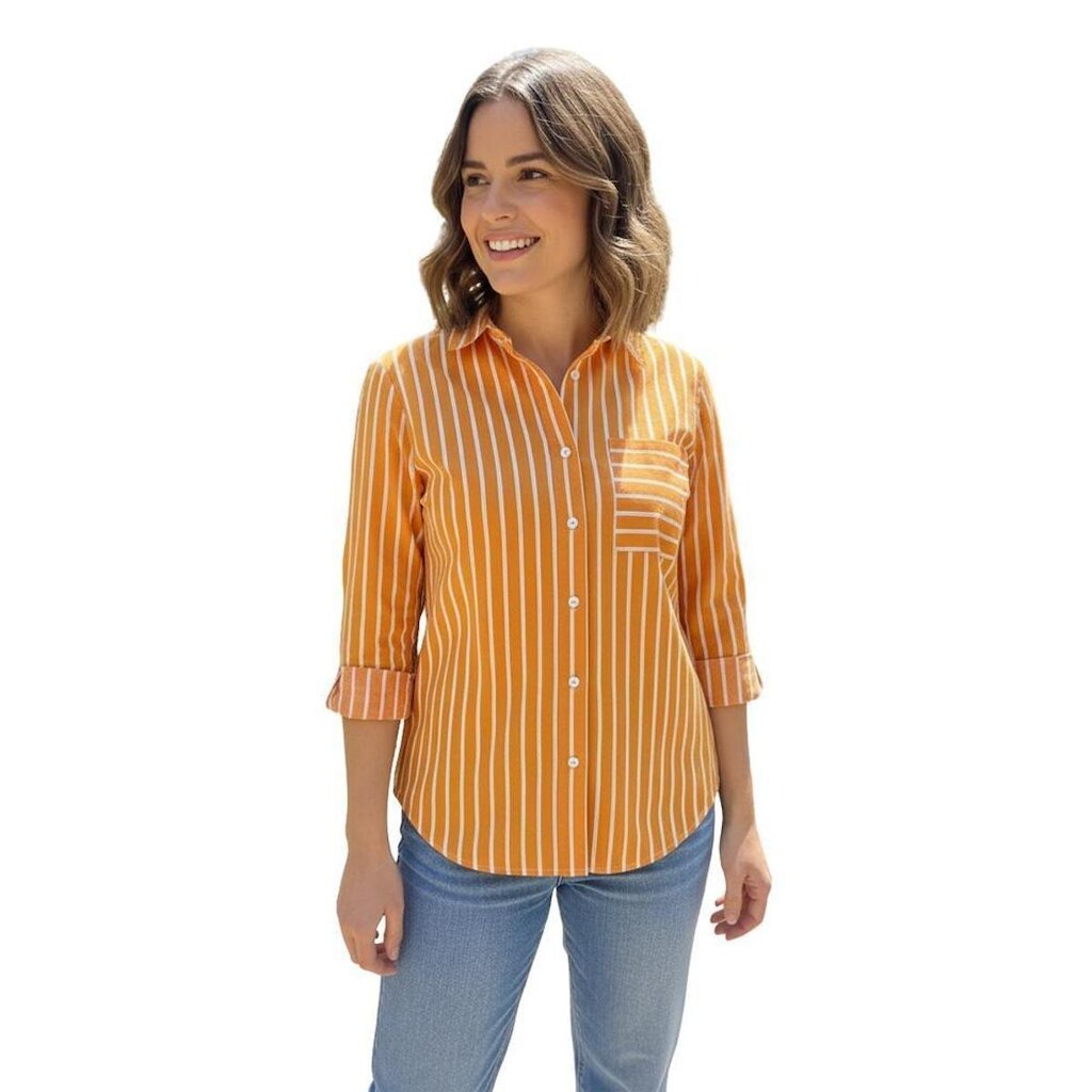 Camisa Hering Feminina Manga Longa Listrada