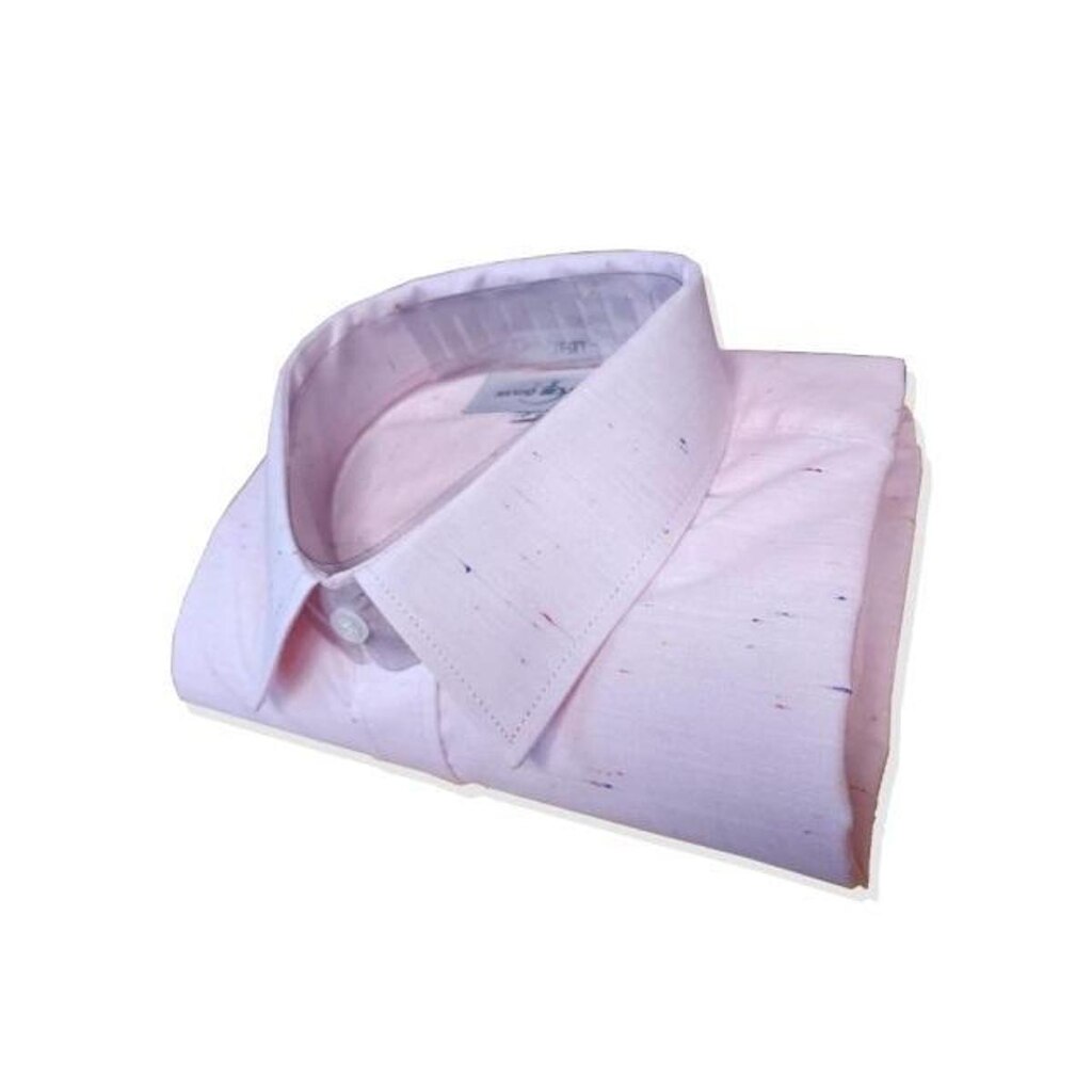 Camisa Hugo Deleon Slim Fit Estampada Rosa