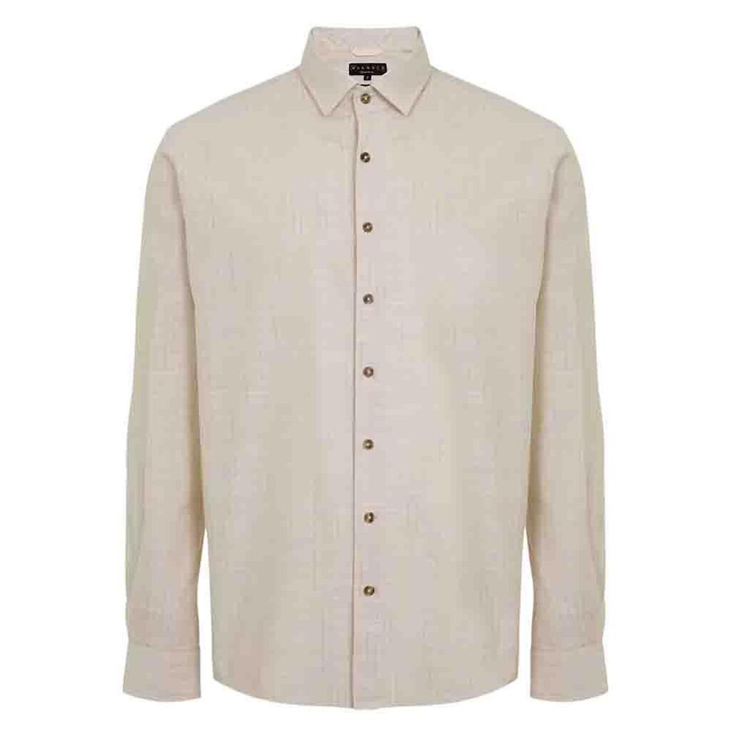 Camisa Individual Comfort Fit Mix Bege Claro
