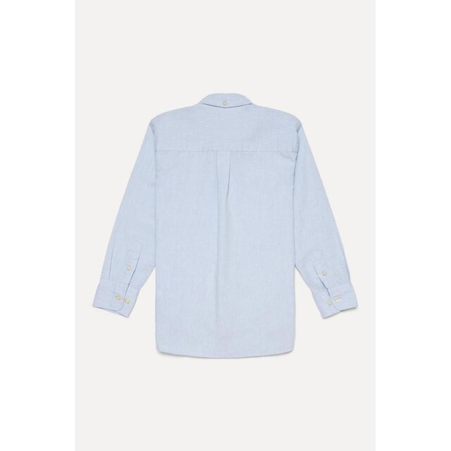 Camisa Infantil Cont Ml Oxford Reserva Mini