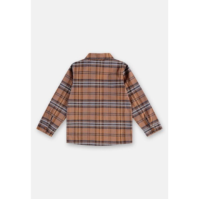 Camisa Infantil em Flanela Xadrez Up Baby