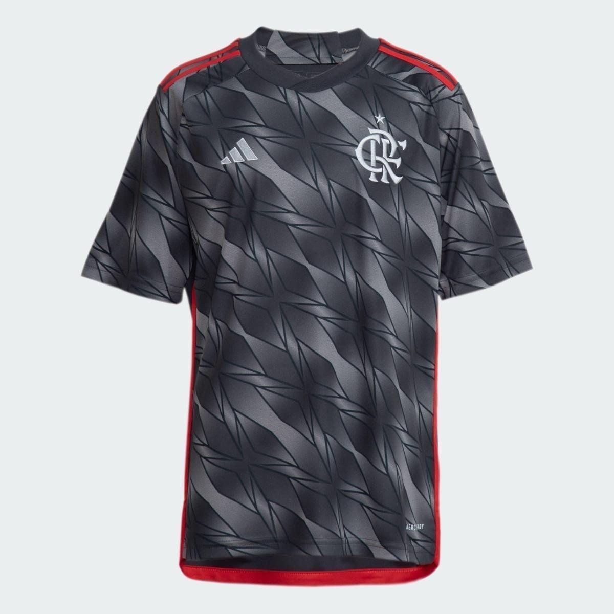 Camisa Infantil Flamengo III 24 Adidas Masculina Menor preço em Camisa Infantil Flamengo III 24 Adidas Masculina