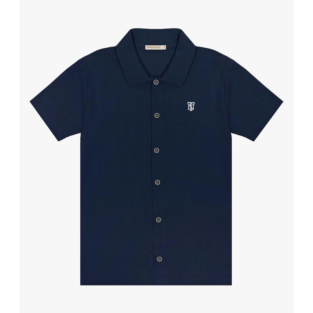 Camisa Infantil Masculina Trick Nick Azul