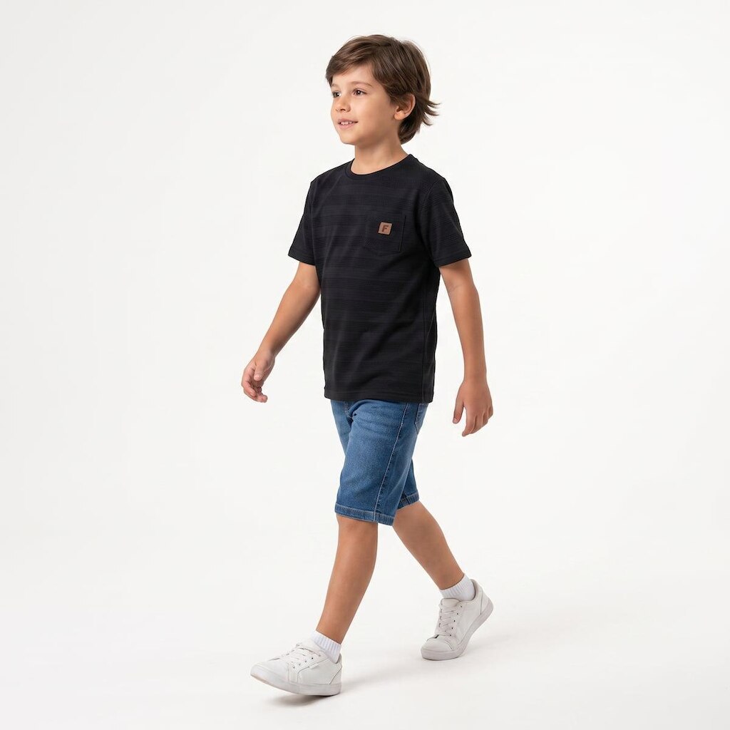 Camisa Infantil Menino Fico B0127