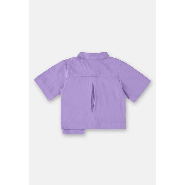 Camisa Infantil para Meninas em Sarja Up Baby