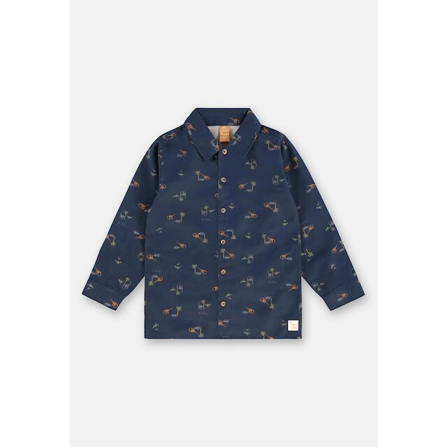 Camisa Infantil para Menino em Sarja Up Baby