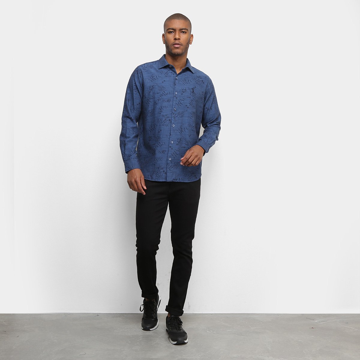 camisa jeans aleatory