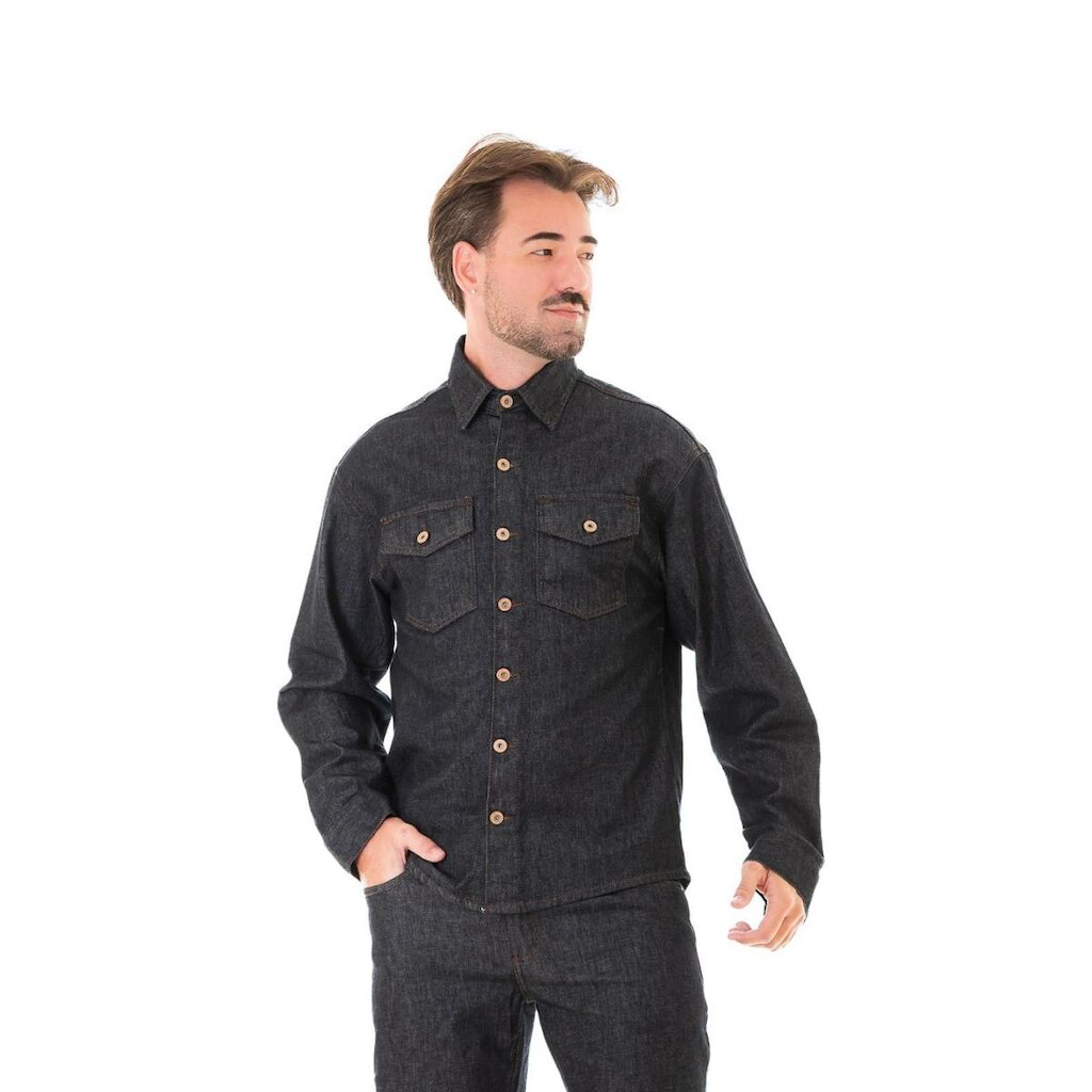 Camisa Jeans Masculina Arauto