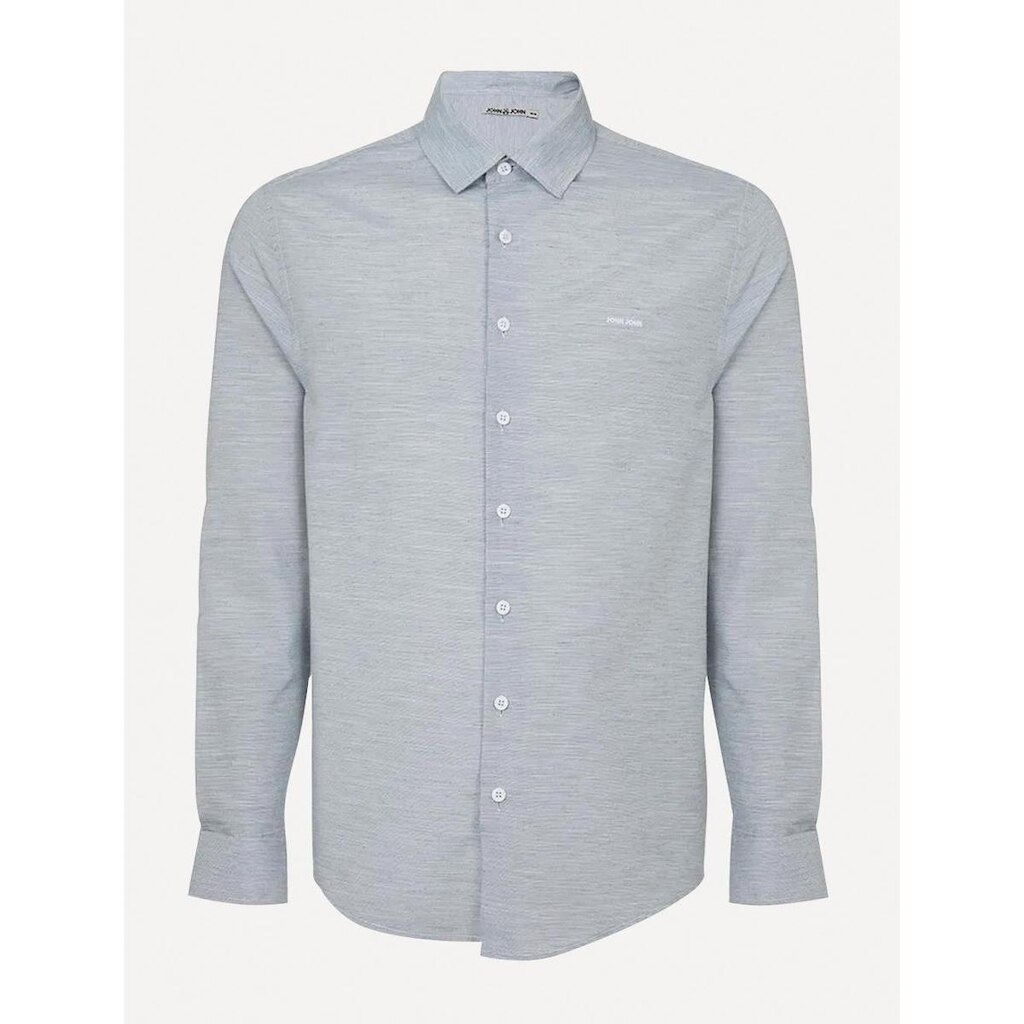 Camisa John John Masculina Flamê Noise Azul