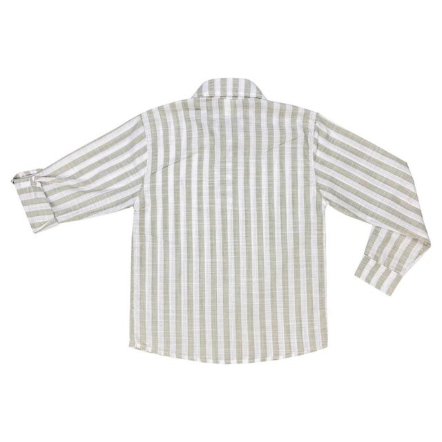 Camisa Juvenil Look Jeans Bata Listras - 4 - UNICA
