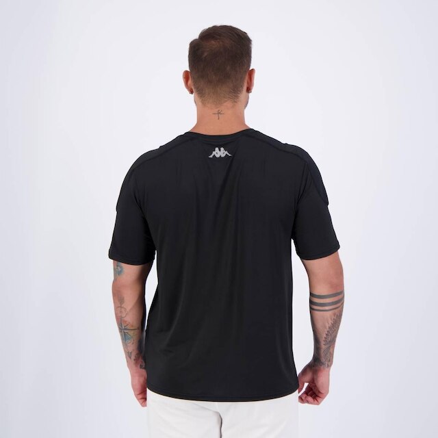 Camisa Kappa Tully Preta