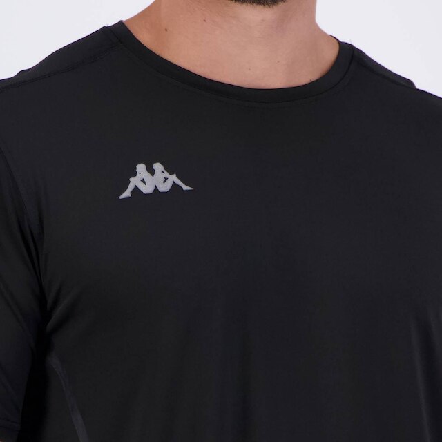 Camisa Kappa Tully Preta