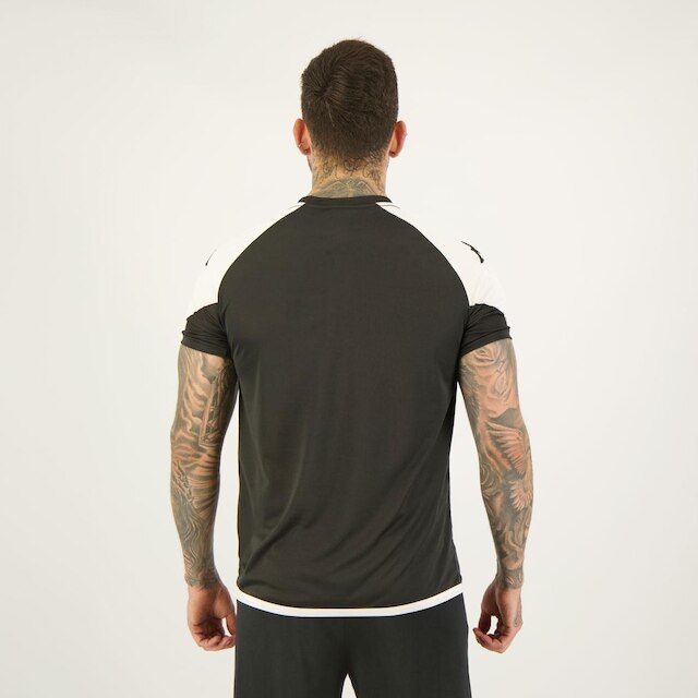 Camisa Kappa Vasco Supporter Basic Preta