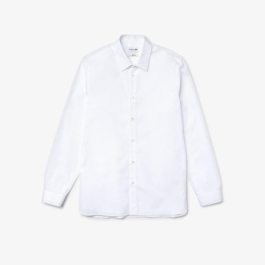 Camisa Lacoste Regular Fit - Branco