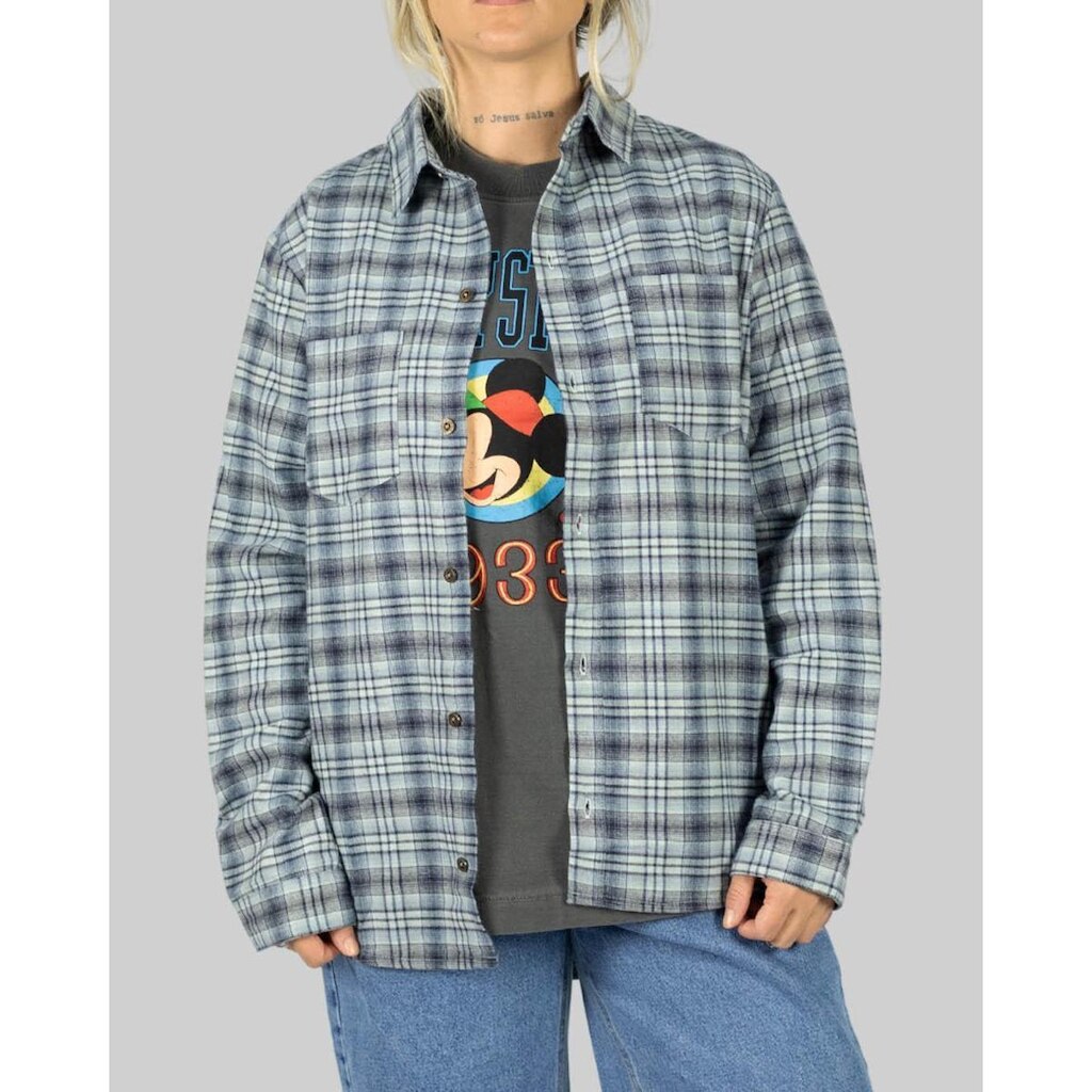 Camisa Lerrux Wings Xadrez - Azul