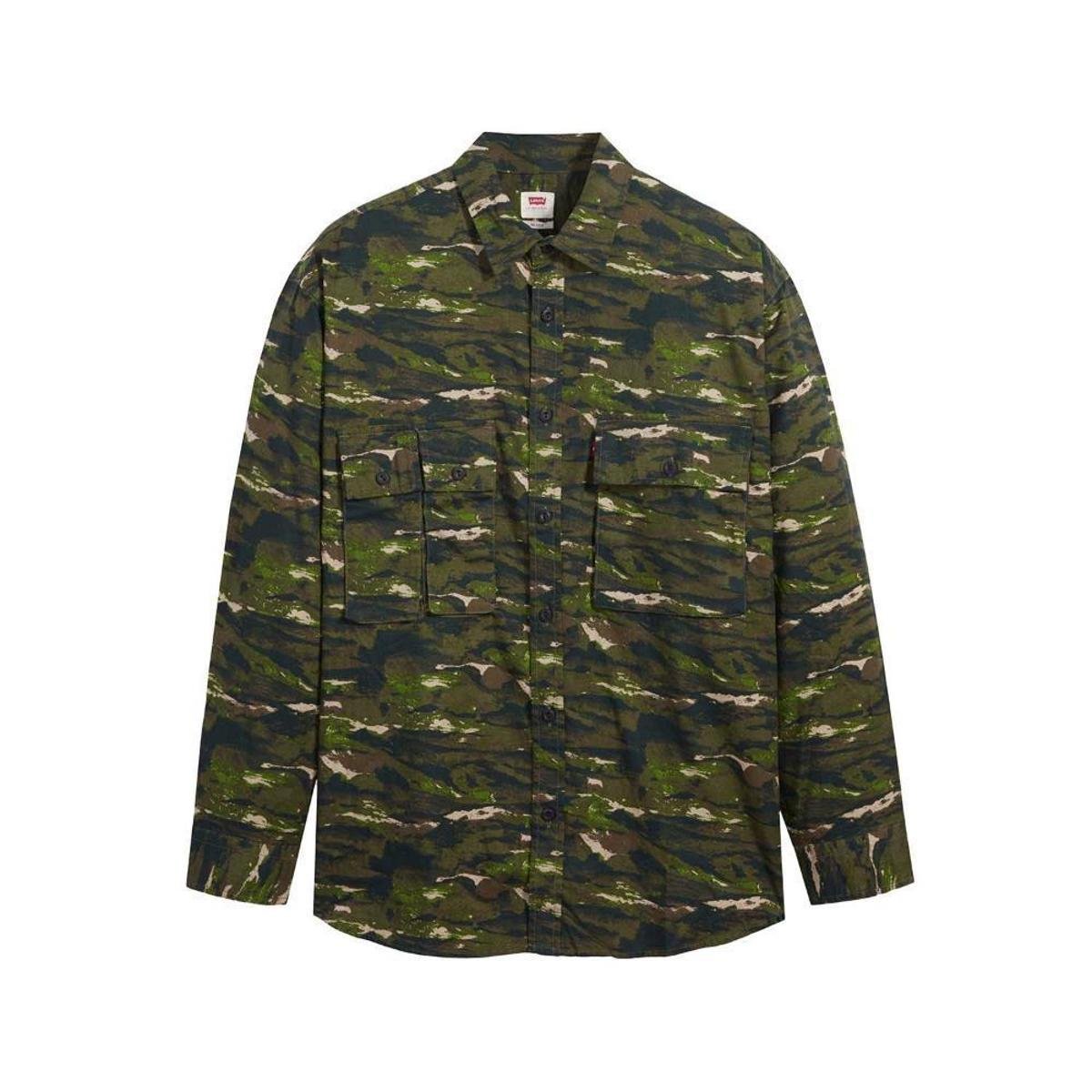 camisa camuflada levis