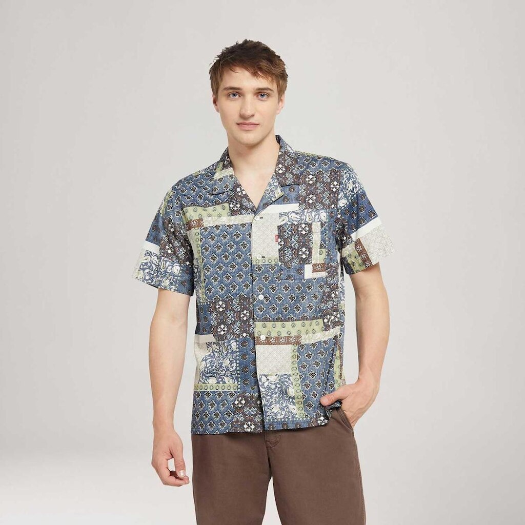 Camisa Levi's The Sunset Camp Manga Curta Masculina
