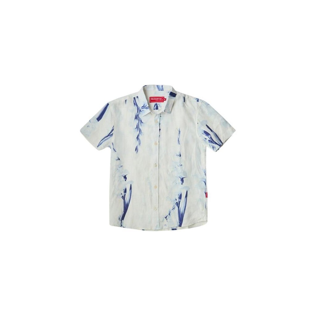 Camisa Linho Floral Energia Reserva Mini