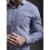 CAMISA M. LONGA SUPER SLIM XADREZ - Preto