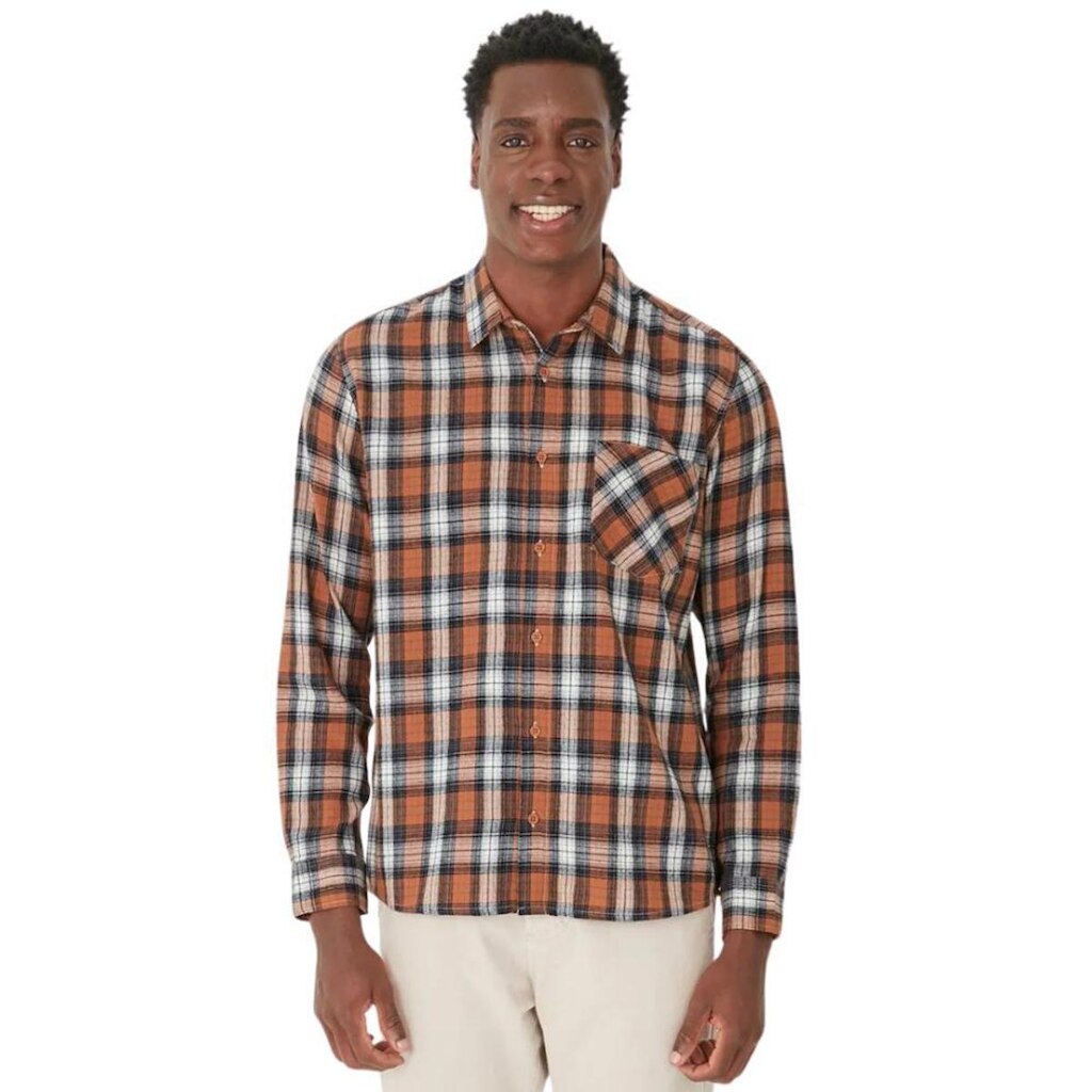 CAMISA MALWEE FLANELADA XADREZ MASCULINO