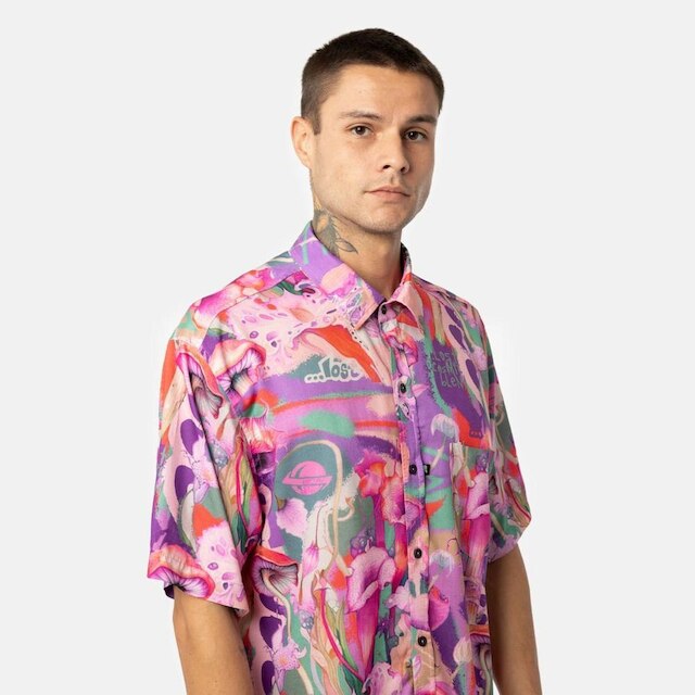 Camisa Manga Curta Lost Danka
