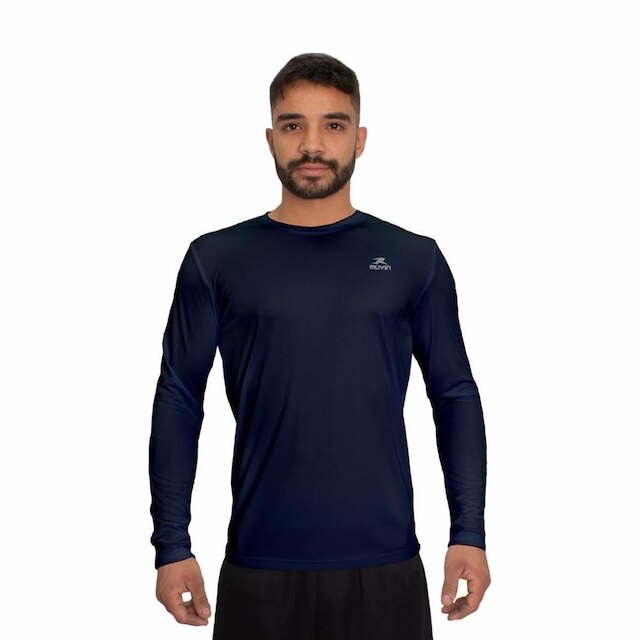 Camisa Manga Longa Dry Basic LS FPS50 - Masculino - Kit com 3