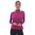 Camisa Manga Longa Gola Alta Viscolycra Feminina Academia Inverno Frio Mechler - Roxo