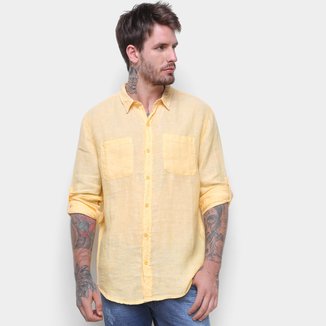 Camisa Manga Longa Hering Básica Masculina