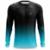 Camisa Manga Longa Masculina Camiseta Caminhada Esporte Proteção UV - Azul