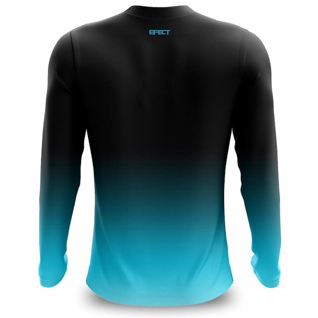 Camisa Manga Longa Masculina Camiseta Caminhada Esporte Proteção UV
